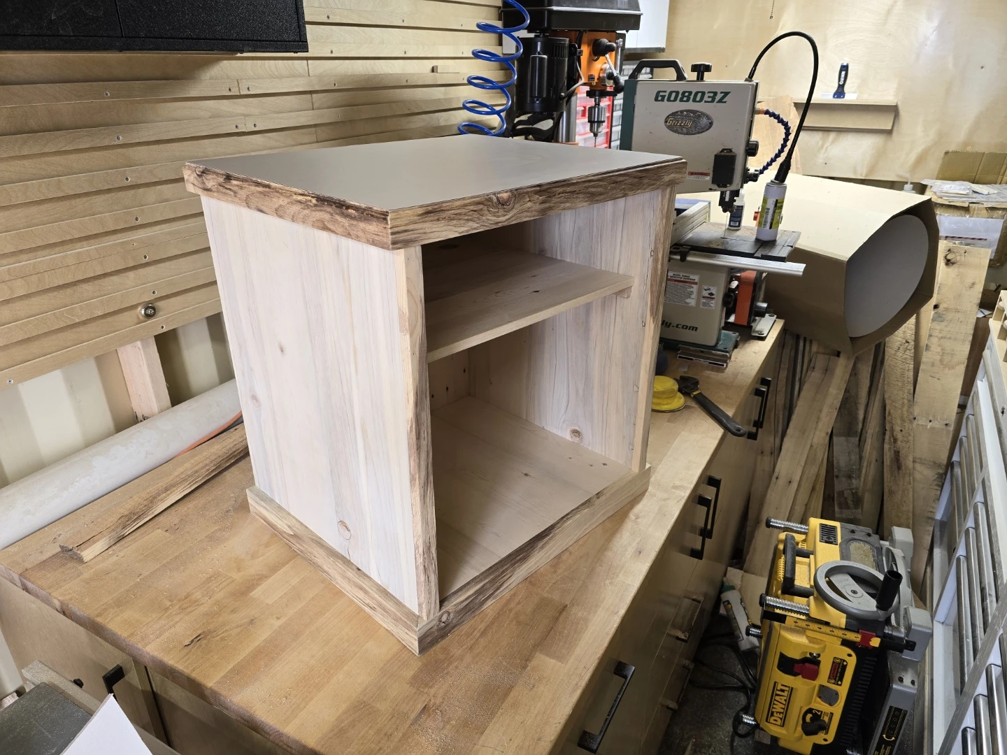 Custom nightstand in progress